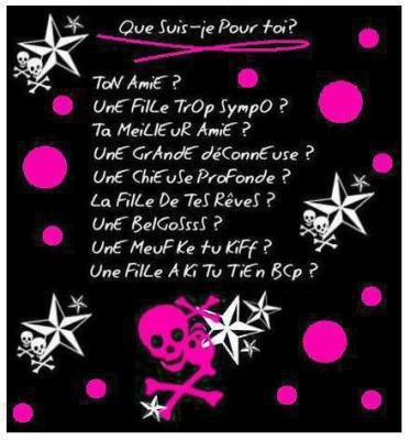 que suis-je pour toi